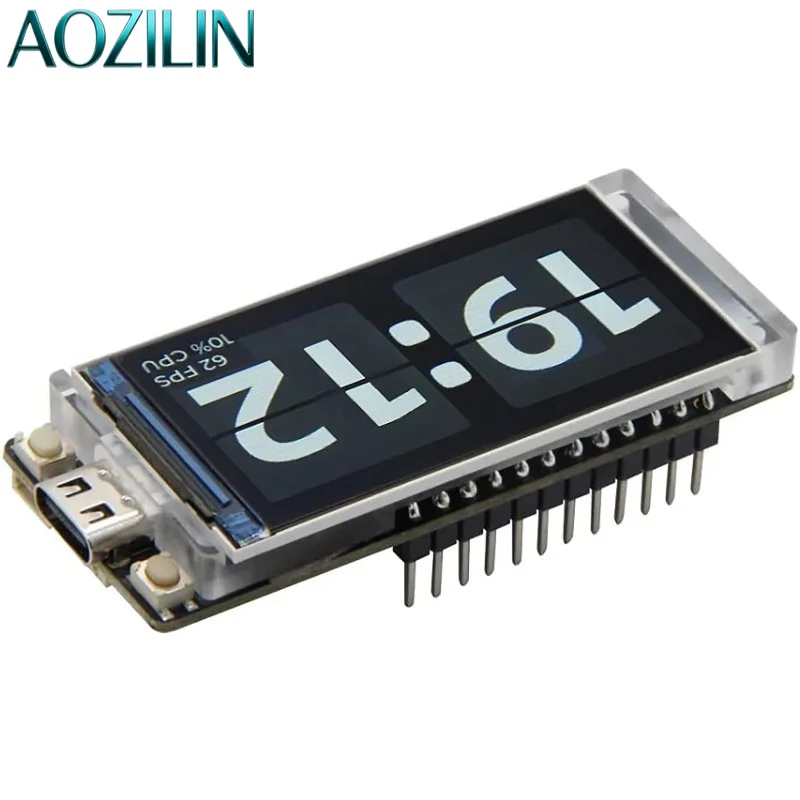 AOZILIN 1.9 Inch IPS LCD Development Board WiFi Bluetooth Wireless Programmable Controller For IoT Maker Project