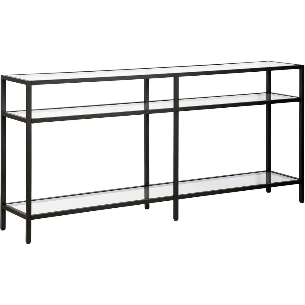 

Элегантный 64, прямоугольный консольный столик из черненой бронзы для входа, акцента в гостиной или прихожей