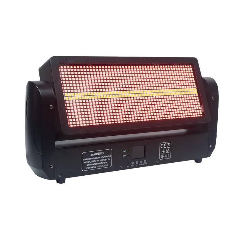 12+12 Segment LED Strobe Light 400W 3IN1 DMX Controlled RGB Moving Head Wash Effect Disco DJ Stage Light For Events Wedding Club
