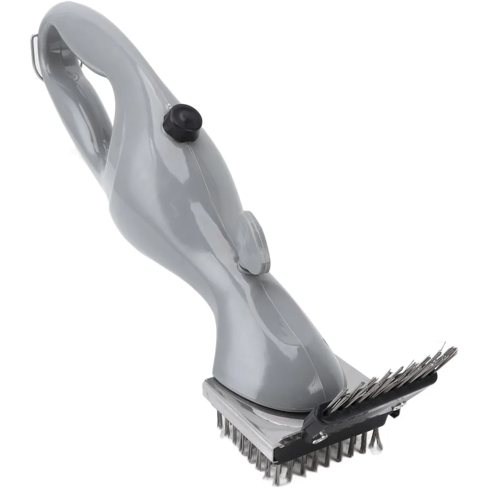 Cepillo portátil para parrilla, limpiador por pulverización de agua de acero inoxidable, cepillo para parrilla de barbacoa, cepillo de limpieza a vapor, accesorios para parrilla al aire libre