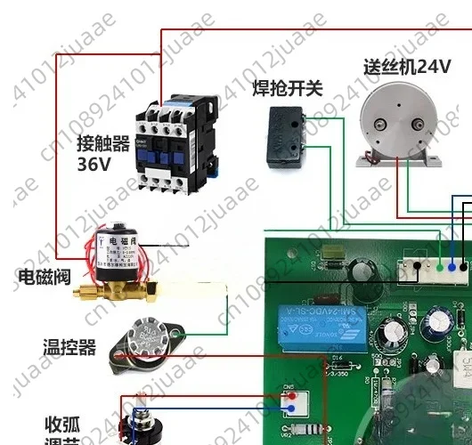 CO2 Welding Machine Control Circuit Board NBC Tap Type Gas Shielded Welding Main Control Circuit Board