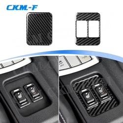 Carbon Fiber Car Seat Heating Button Trim Frame Cover Sticker For Toyota GT86 FT86 ZN6 Subaru BRZ 2013-2019