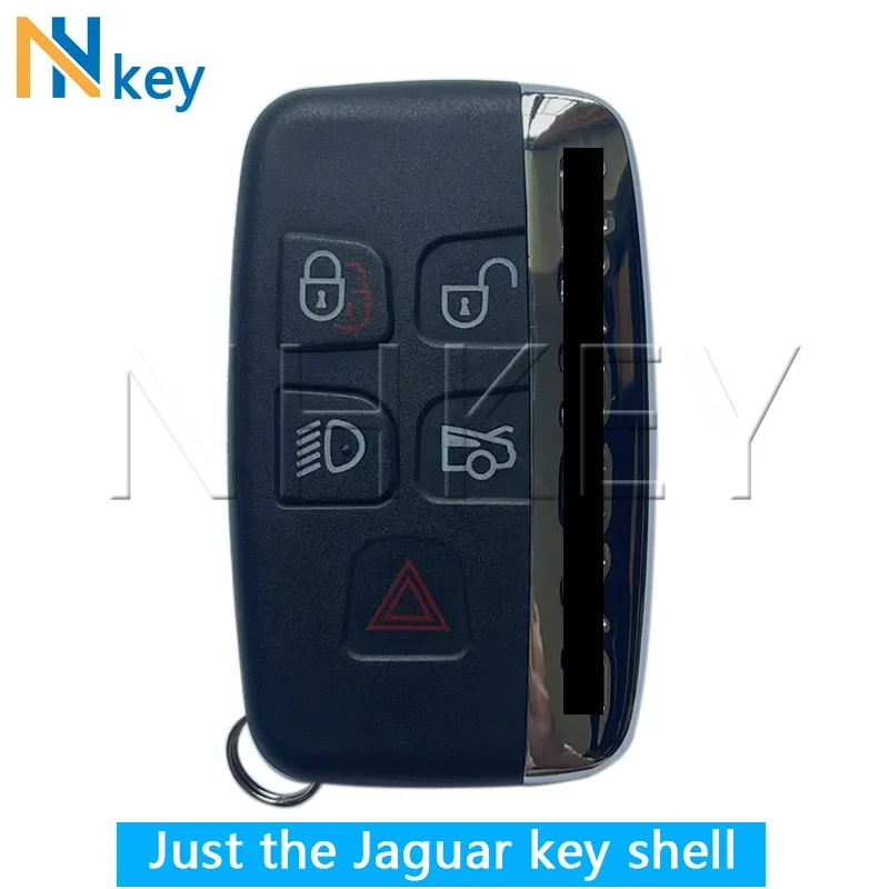 NH KEY For Jaguar XE XJ XJL XF Car Accessories 5 button Remote Car Key Shell Case