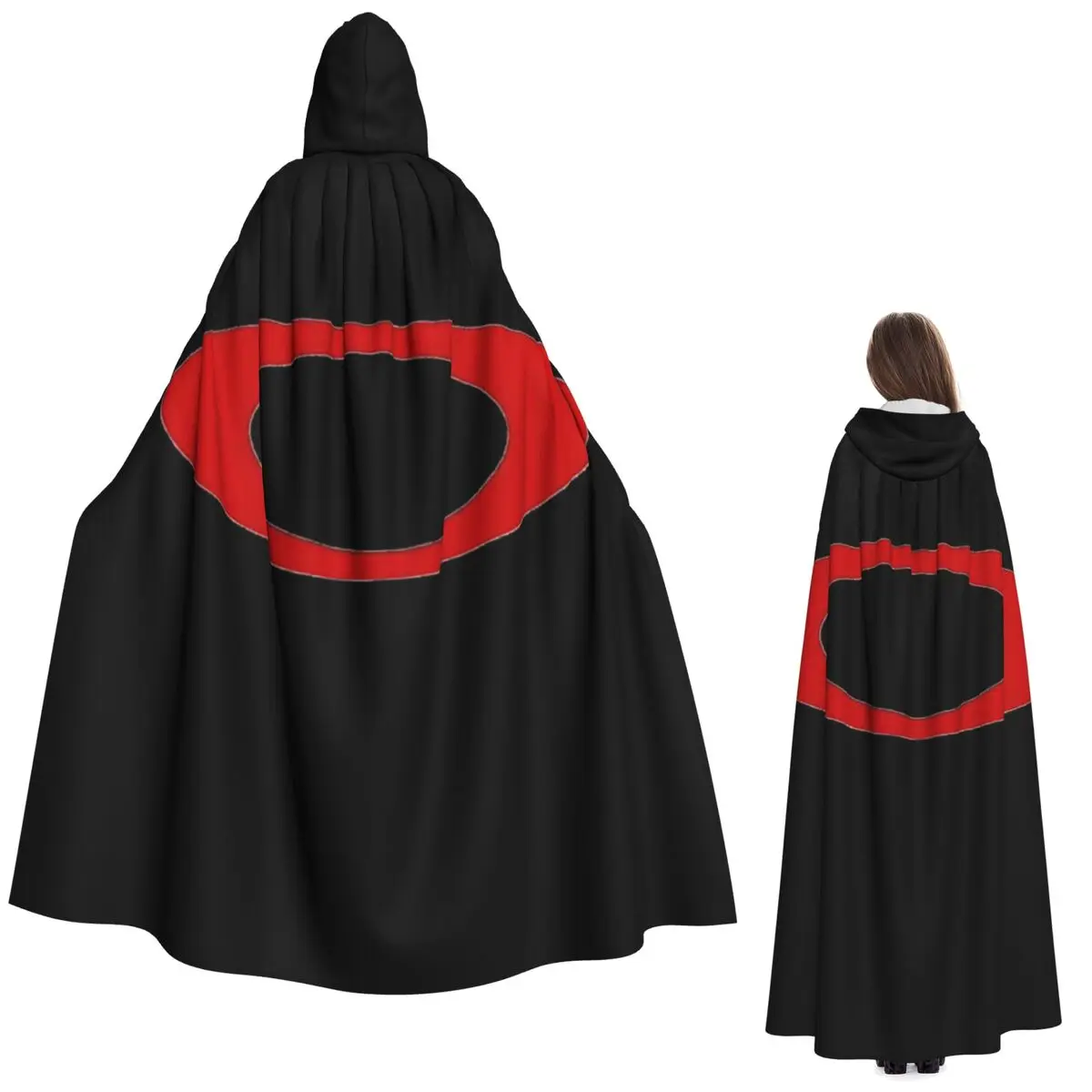 

Длинный плащ Oakley с капюшоном, средневековый костюм ведьмы, накидка для косплея, пальто на Хэллоуин для взрослых, унисекс