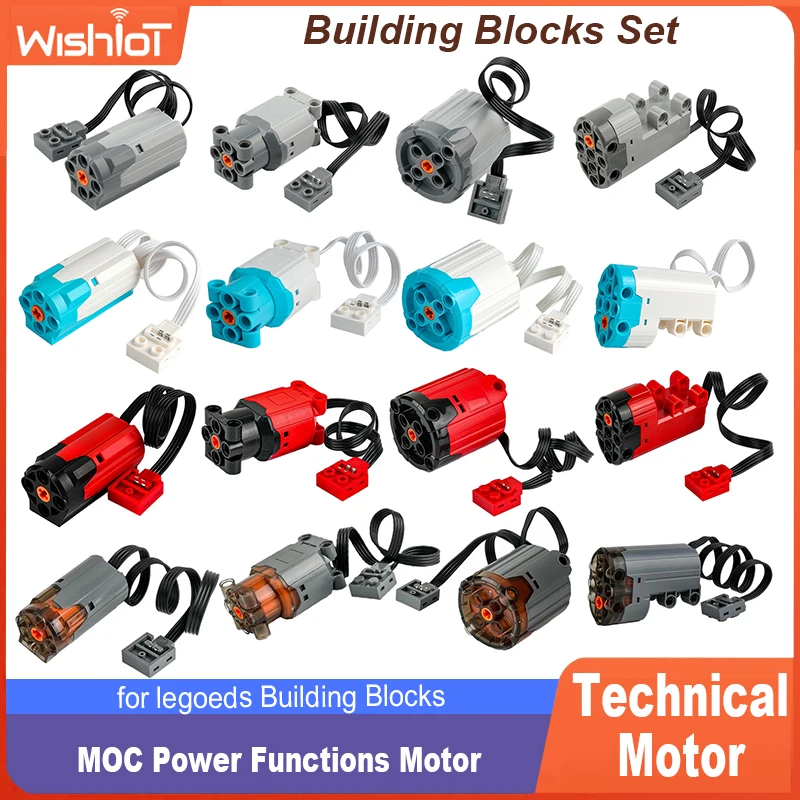Techniczny zestaw MOC z funkcją Power Functions, silnikiem serwo M L XL, elektronicznym zestawem klocków konstrukcyjnych do klocków legoeds 8883 88003 8882 88004
