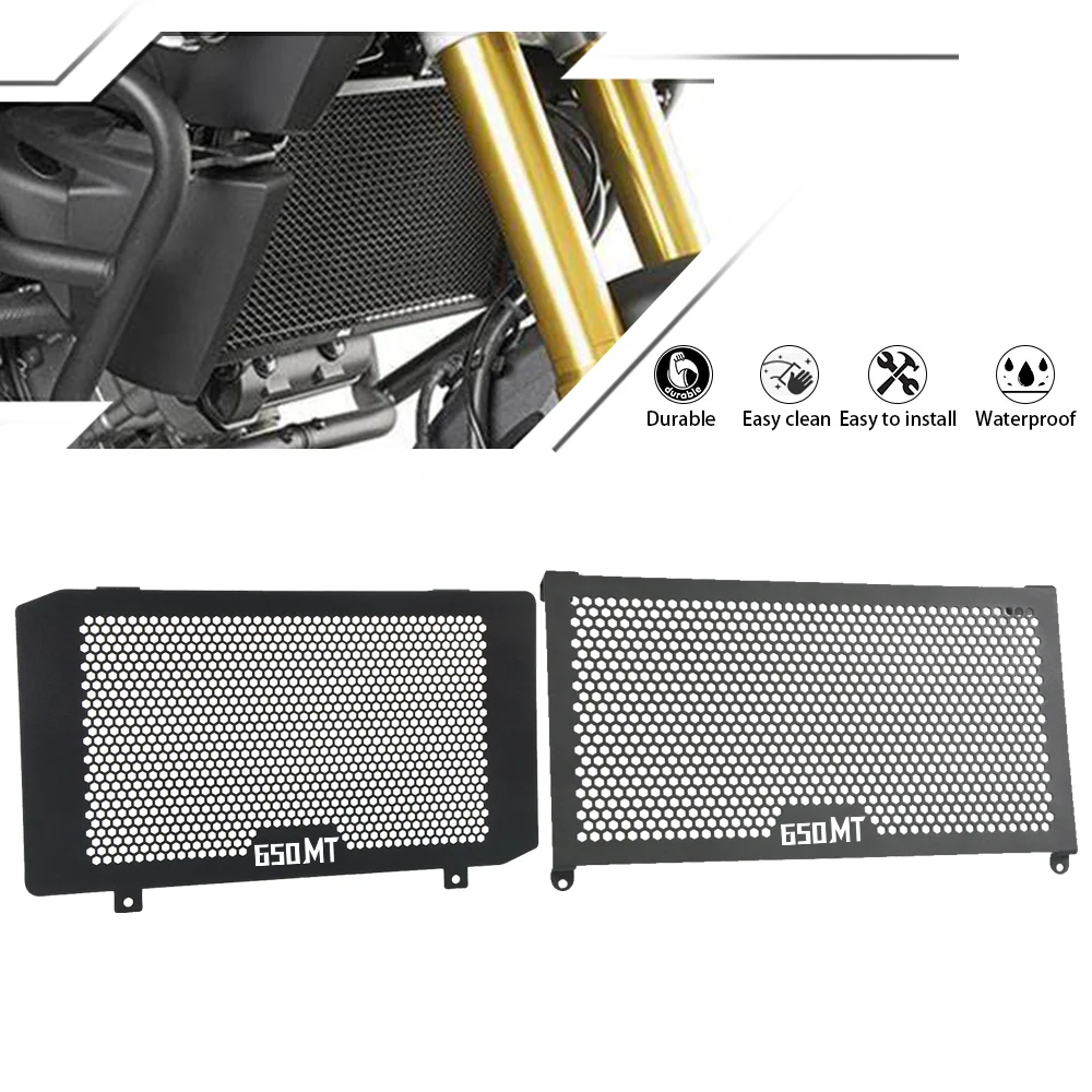 Motorcycle For CFMOTO 650MT 650 MT Radiator Grille Grill Guard Cover Water tank Oil Cooler Protector Parts Accessories Aluminum