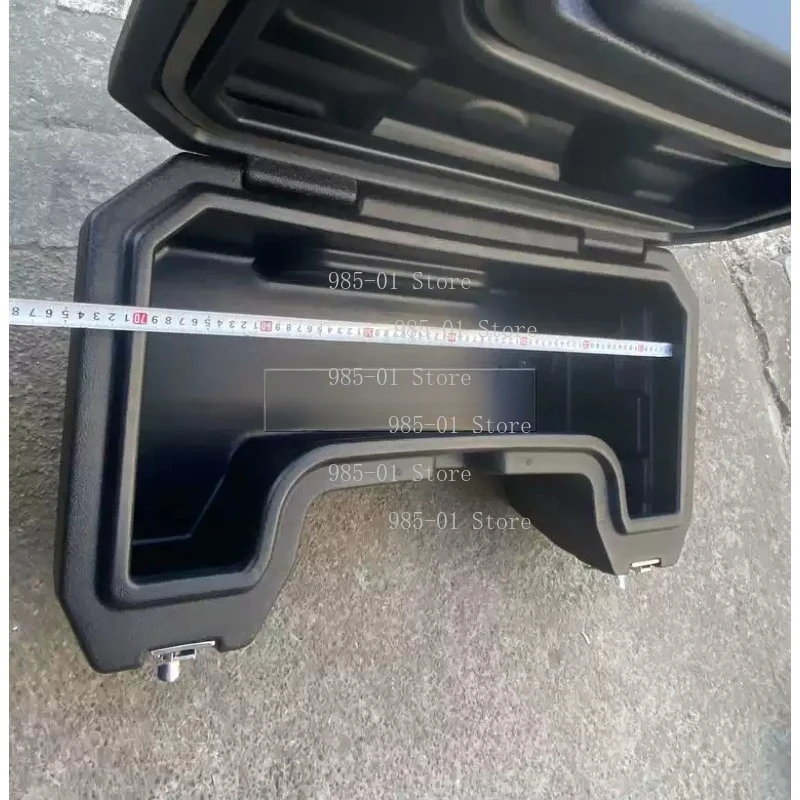 Off-Road Motorcycle Bull ATV Trunk - Lockable Storage Box with Comfortable Backrest Accessory