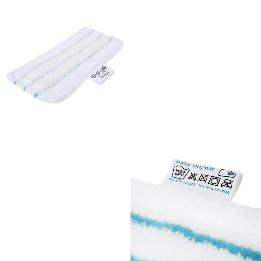 For Black&decker FSM1610 Steamer Cleaner Washable Mopping Pads Replacement Pads
