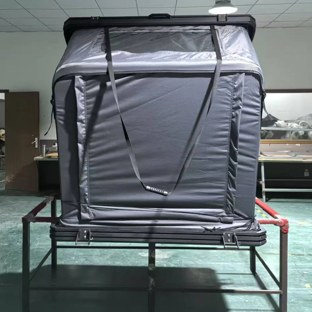 Custom Rugged All-Weather Overland Tent with Reinforced Steel Frame & Gas-Assist Opening Car Roof Tent Customized