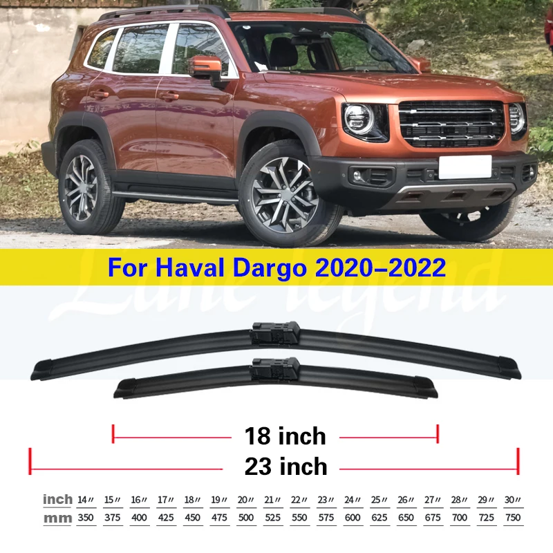 Car Winshield Wiper For Haval Dargo 2020 2021 2022 Front Rear Windscreen Window Blades Accessories Brushes Cutter