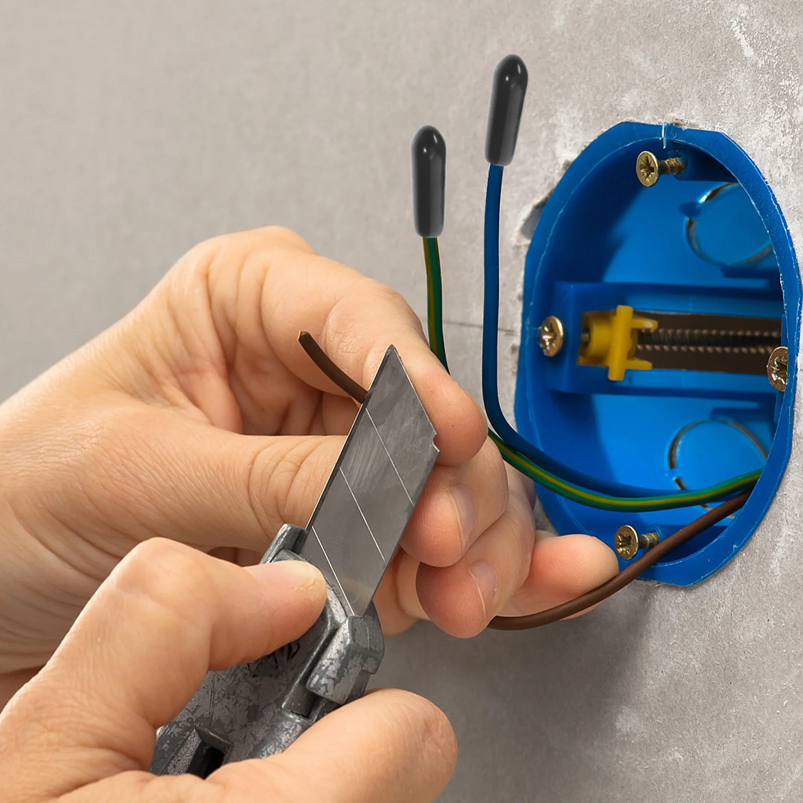 1 Set Penutup Karet Untuk Kaki Meja Furnitur, Pelindung Ulir, Penutup Baut Fleksibel, Penutup Tiang Logam Bulat