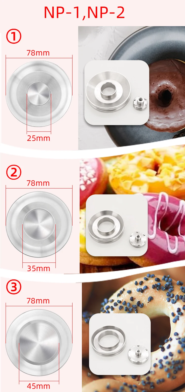 Commercial Donut Making Machines High Quality Donut Machine With Factory Price