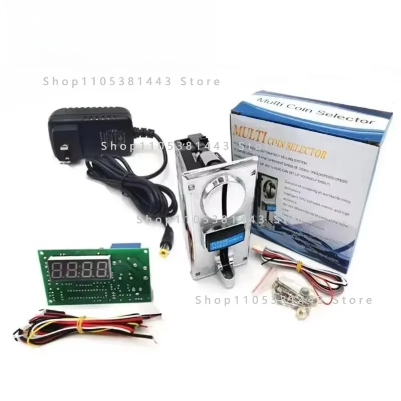 616 12V Timer PCB Board with 6Values Multi Coin Acceptor	12V 2A Power Adapter for Vending Machine
