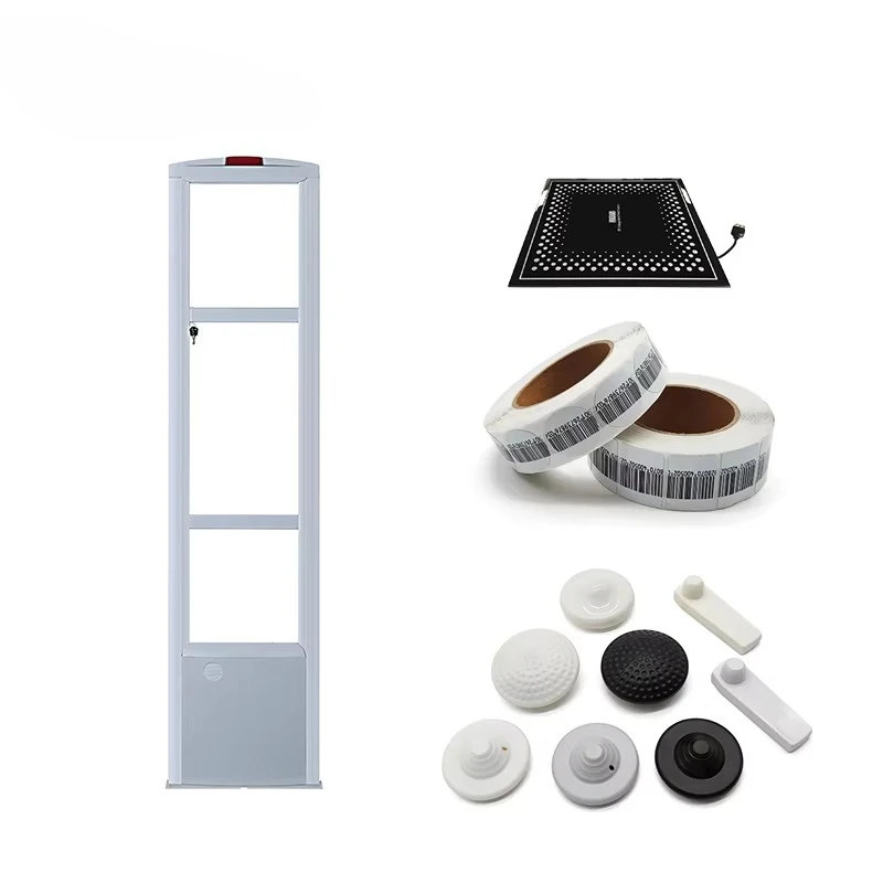 نظام EAS RX + TX RF هوائي الملابس بوابة الأمان أجهزة مكافحة سرقة المتاجر لمتاجر البيع بالتجزئة التدابير المضادة للسرقة