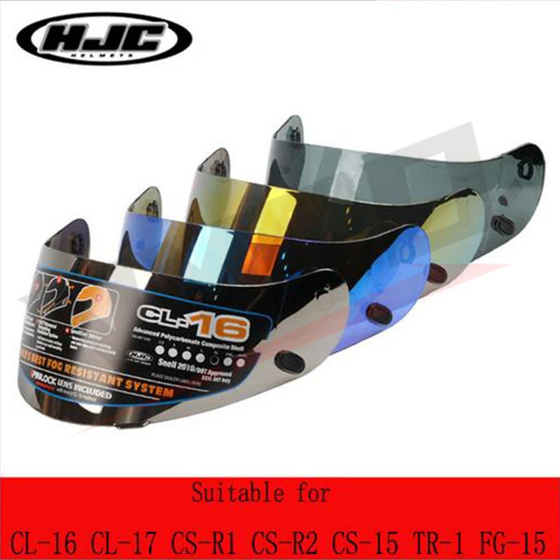 Original HJC CL-16 17CS-R1 R2 R3 CS-15TR-1FG-15HS-11CL-SP helmet lens capacete de moto  motociclista accesorios