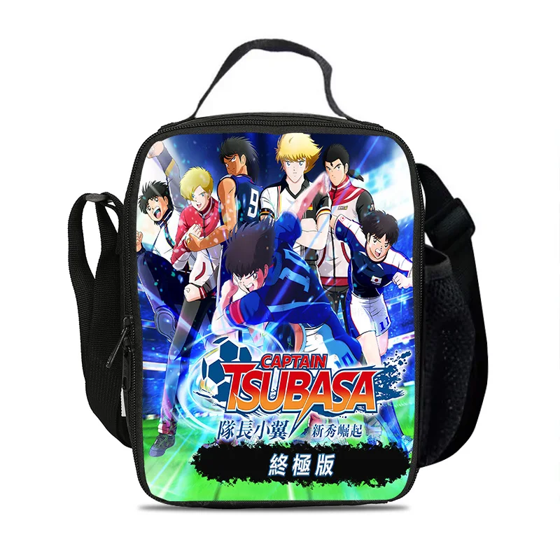 Captain Tsubasa Ice Bag Lunch Bag Versatile  Large Capacity Strong Performance Best Gift for Boy Girl School Birthday