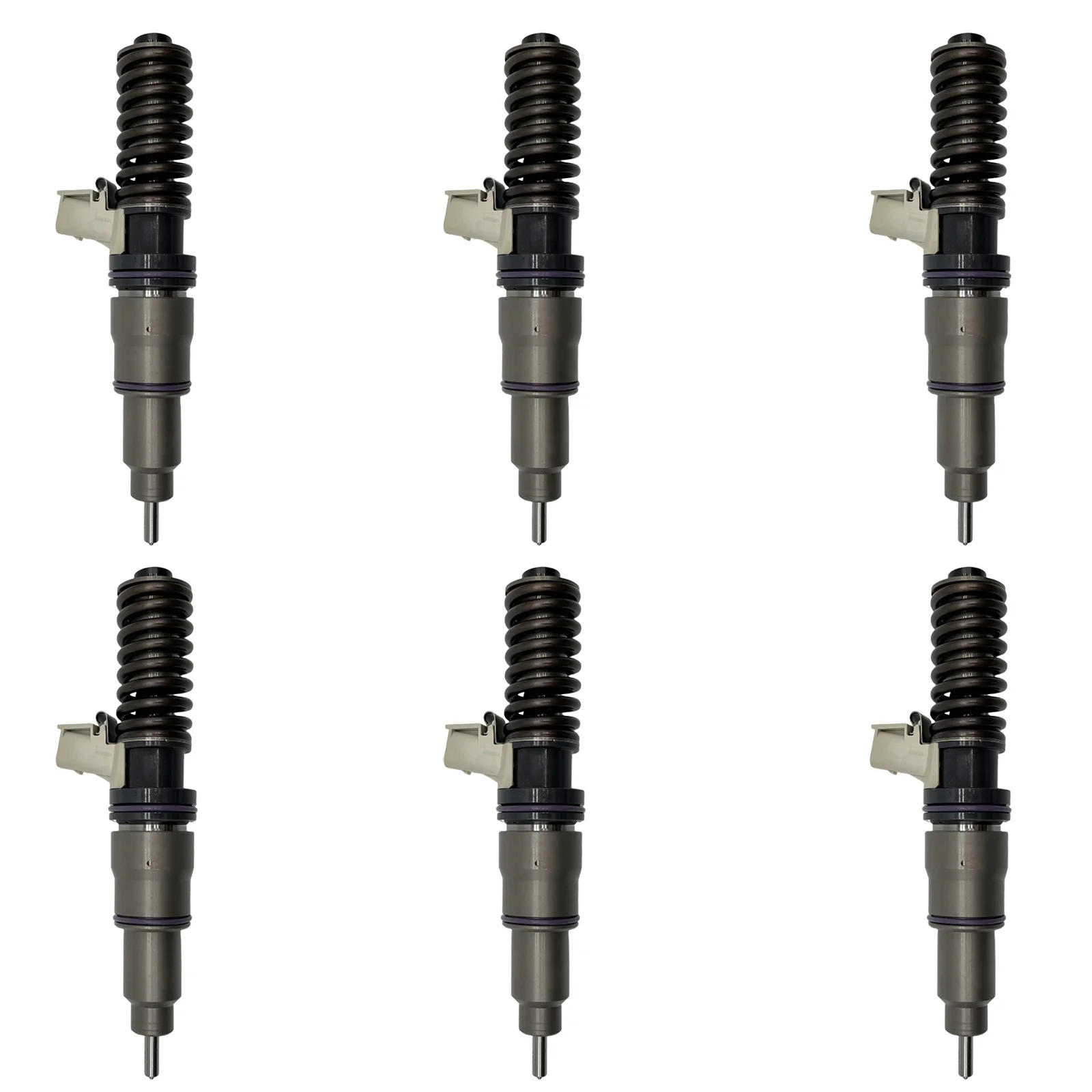 6PCS Fuel injector BEBE4E00101 Fits for Delphi Detroit Series 60 14.0L DDEC VI E3 Engine