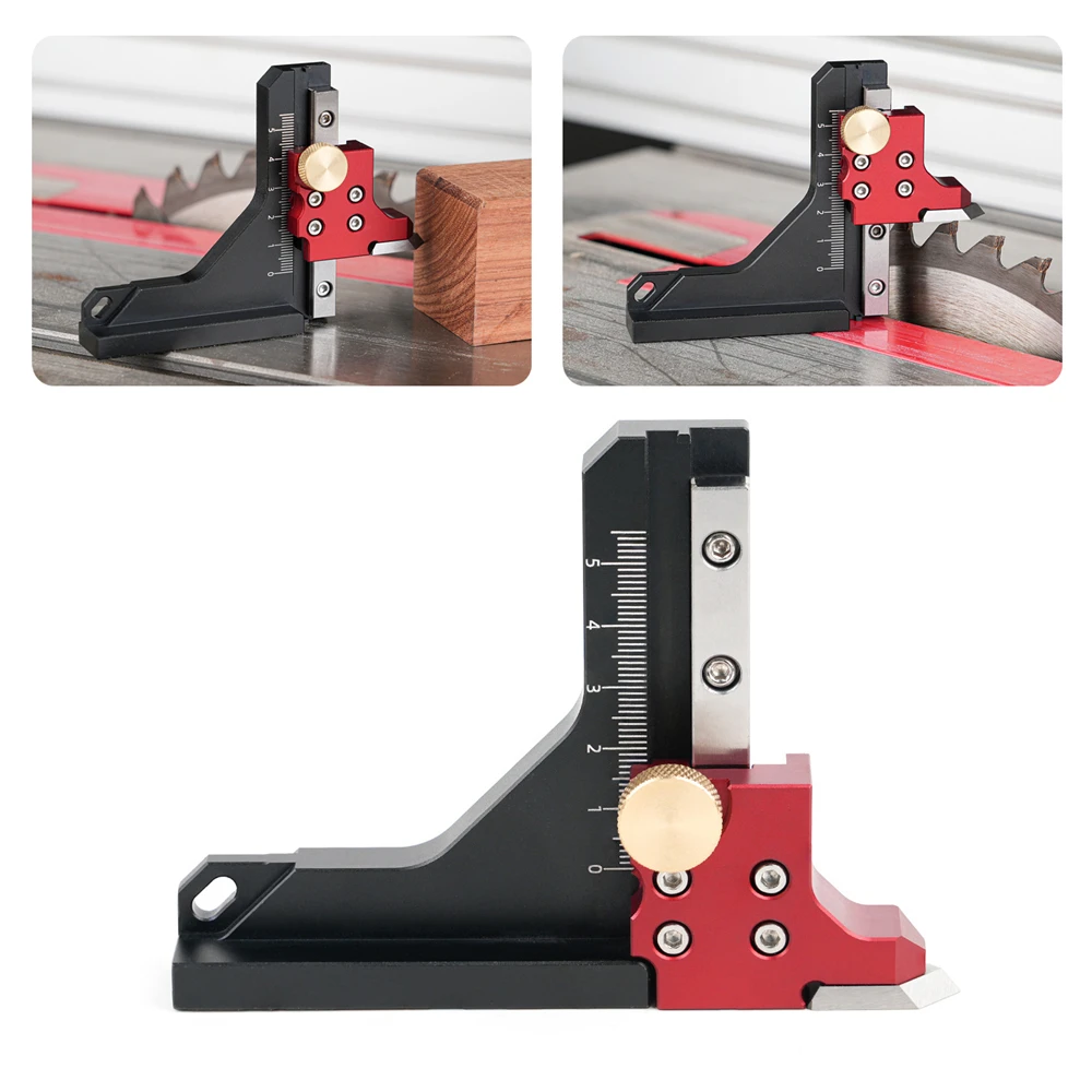 

Woodworking Table Height Gauge Precision Metric Depth Measurement Tool Ideal for DIY Projects Woodworking Tools Table Saw Table