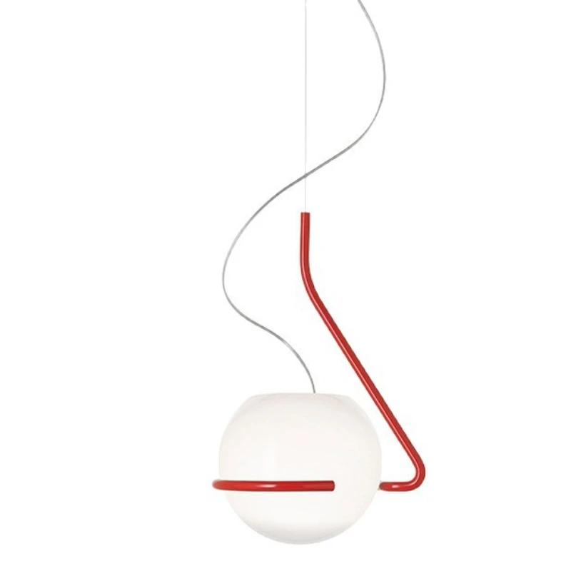 

Nordic Simple Restaurant Dining Table Cafe Restaurant Designer Bar Hotel Rooms Bed and Breakfast Bedroom Bedside Chandelier