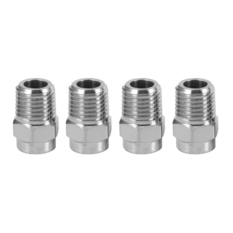 4 Pcs Pressure Washer Surface Cleaner Nozzle Replacement Thread Type Spray Nozzle To Water Broom And Undercarriage Cleaner,40 De