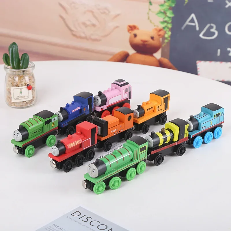 Thomas and Friends Thomas Wooden Trains Toys James Gordon Henry Duncan Mini wooden Trains Toy Thomas Trains Toys For Kids Gift