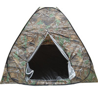 3-4persons Pop Up Tent Outdoor Travel Camping Camouflage Fold  Easy Take Portable Quick Open Tour