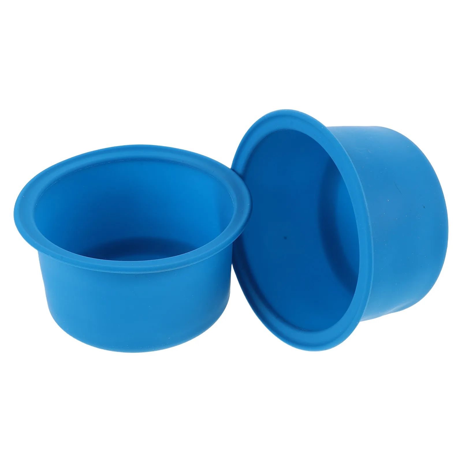 2Pcs Silicone Wax Melt Warmer Liners Reusable Nonstick Flexible Heat Resistant Inserts for Wax Heating Pigment Mixing Hair Dye