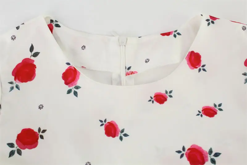 Women's Fashion Fresh Floral Dress French Casual Sweet Bubble Sleeve Short Skirtbirthday Dress for Women