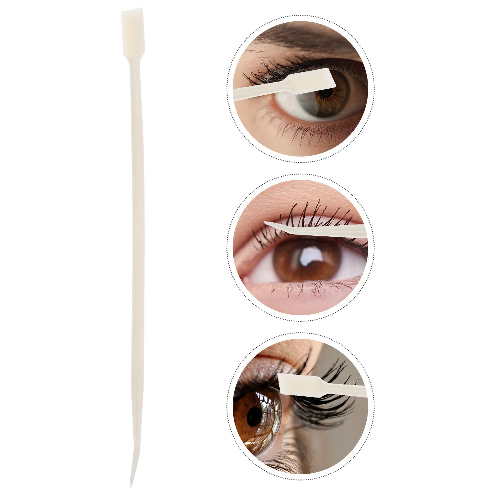 

40pcs Eyelash Lifting Tools Grafting Sticks Kit Extension Tools Fake Eyelashes Durable Practical Long Use R om Head Bend