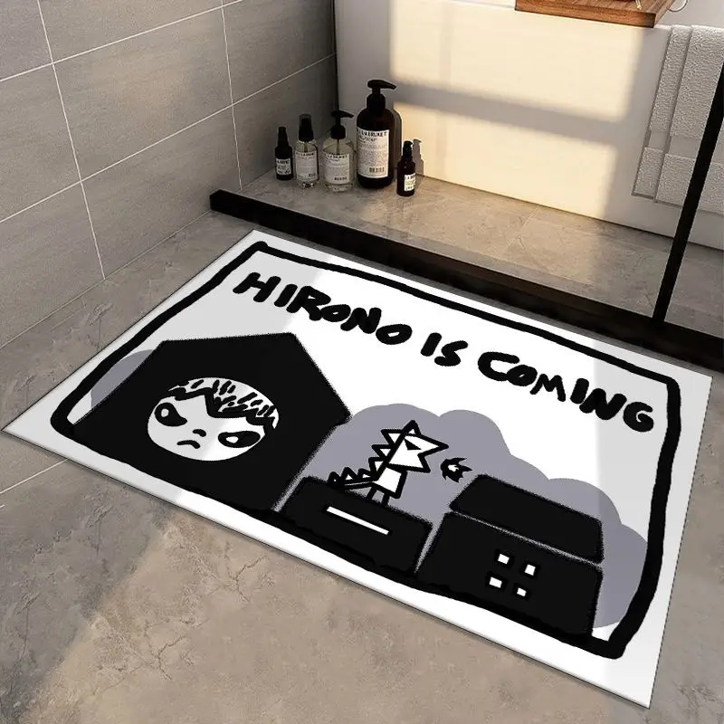Stone house carpet out of print imitation cashmere home decoration simple carpet cute ins style