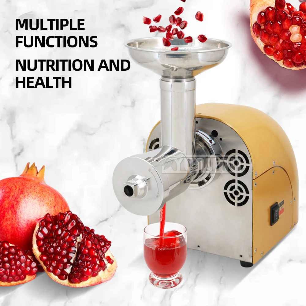 304 Stainless Steel Juicer Machine Household Automatic Large Diameter Juicer Residue Separation