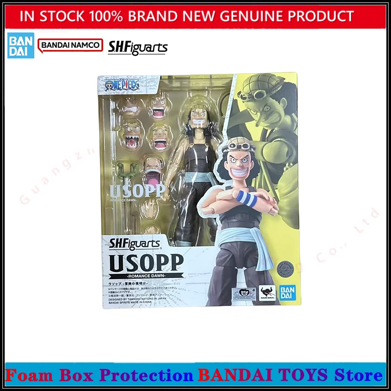 الجملة قطعة واحدة S.H.Figuarts الشكل SHF Usopp الرومانسية الفجر عمل الشكل الأصلي تمثال مجموعة نماذج PVC