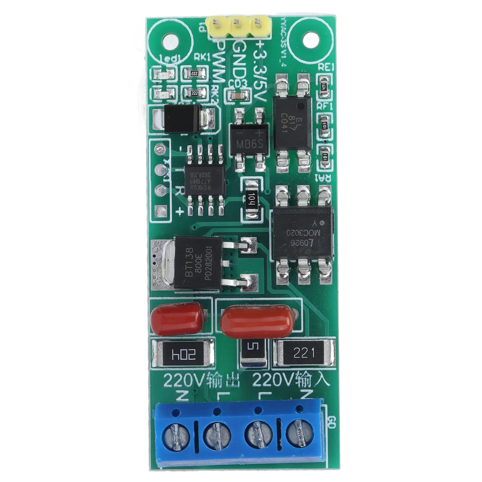 PWM Control Board PWM Control Module Power Single Chip Microcomputer Controller Board AC220V YYAC‑3S Single Chip Microcomputer