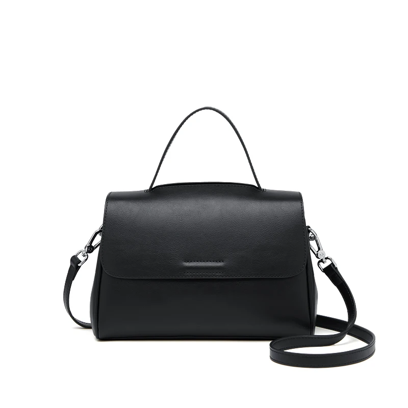 ZOOLER Handcraft Real Leather Bag Big Female Rice First Cow Layer Genuine Leather Handbag Shoulder Bags Top Female Fashion#HY605