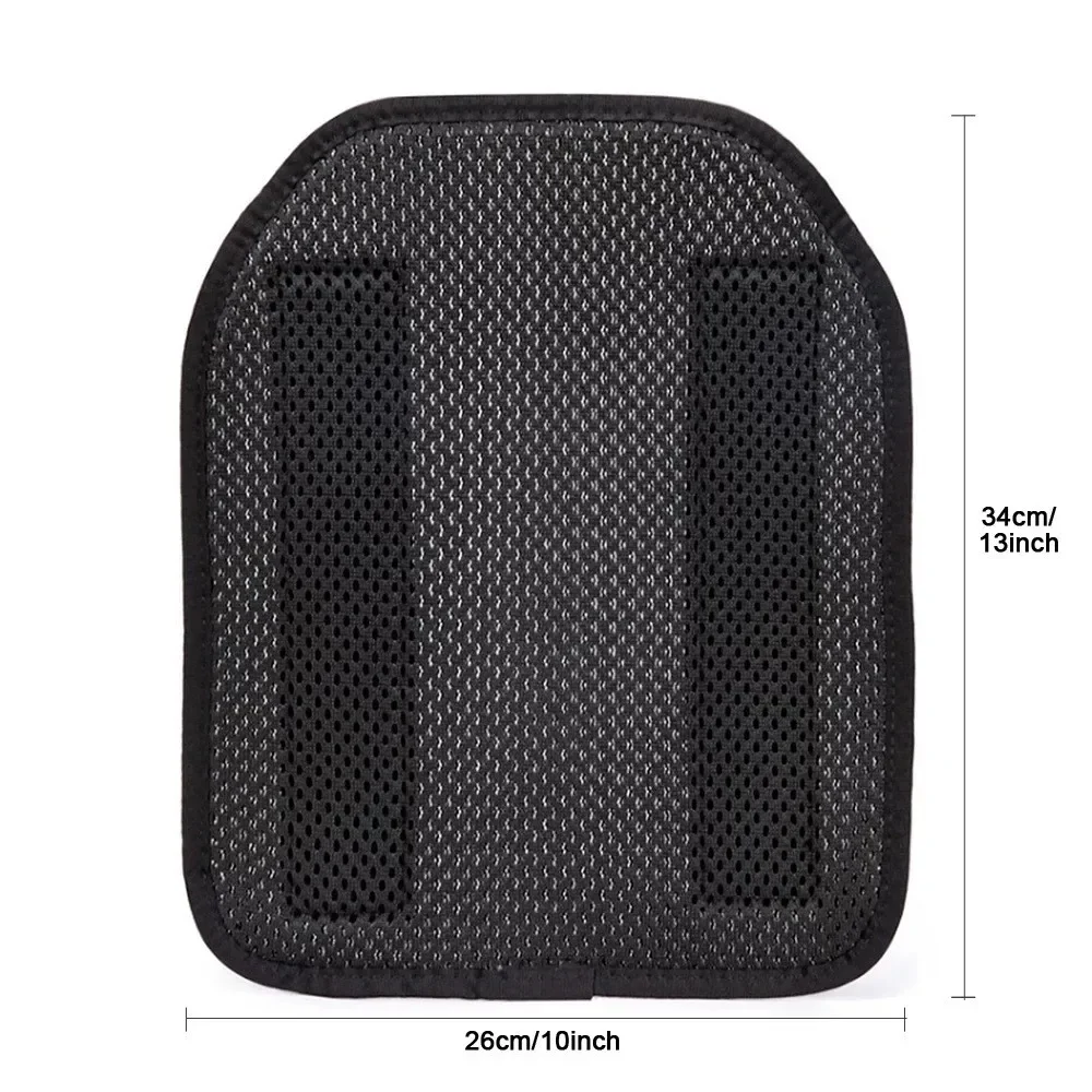 Tactical Plate Carrier Cushion Breathable Black Hunting Vest Insert Mesh Pad Removable Outdoor Accessories Protective Foam Pads