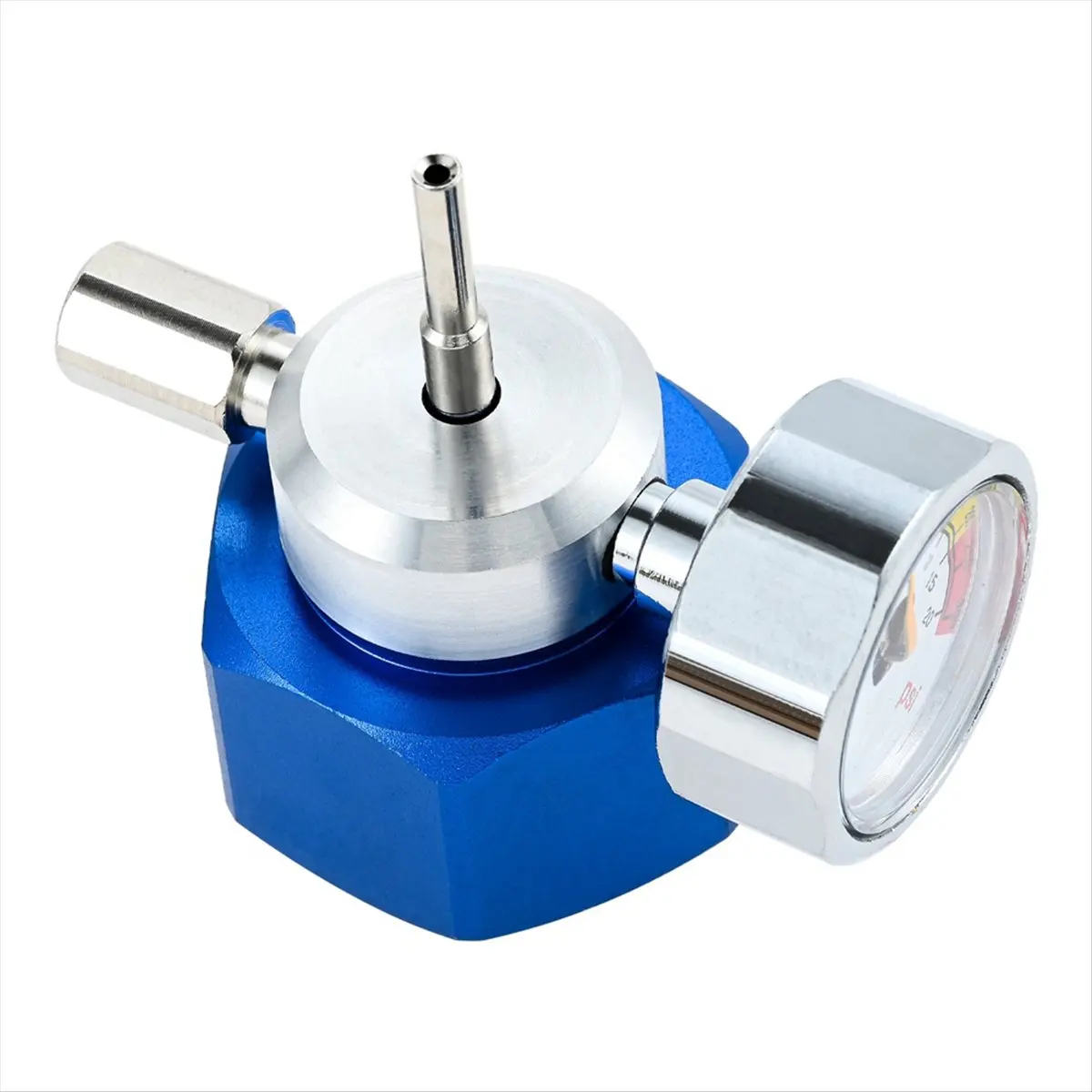 AS696 HAPPY^Propane Filling Adapter for Green Gas with Pressure Gauges and Thimble Protective Cover Use Propane Camping Tank