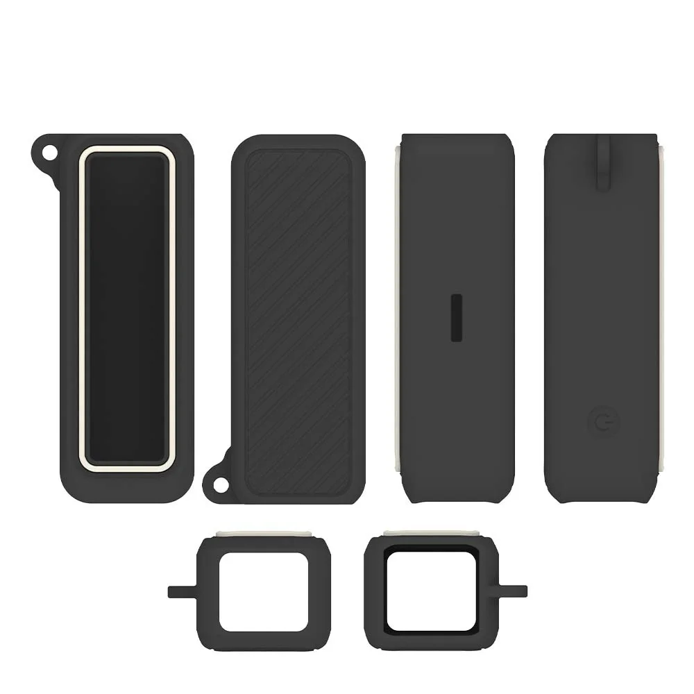 Silicone Protective Case for Anker Prime Power Bank 20K 220W A110B Dirt and Dust Resistant Cover Black