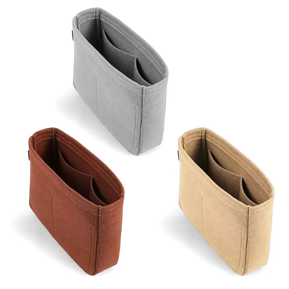 Felt Handbag Insert Bag Storage Organization Purse Liner Bag Support Portable Internal Bag for For Evelyne 16/29/33