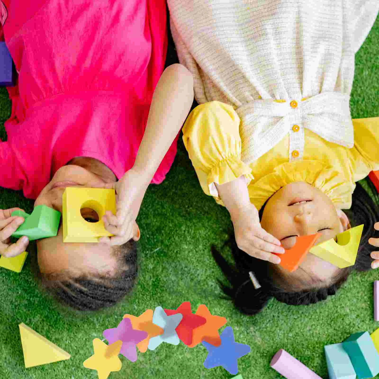 

Carpet Markers Classroom Supplies Star Shape Rug Kids Educational Playthings Stickers