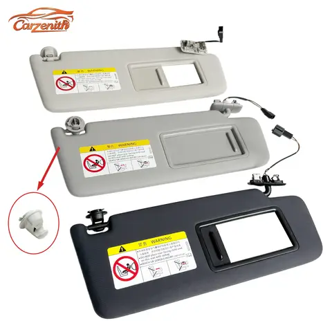 Sun Visor For VW Golf Mk7 Mk8 Sportsvan Passat B8 B9 Jetta Skoda Octavia Fabia Superb Mk3\4 Scala Enyaq Karoq Kamiq Rapid Kodiaq