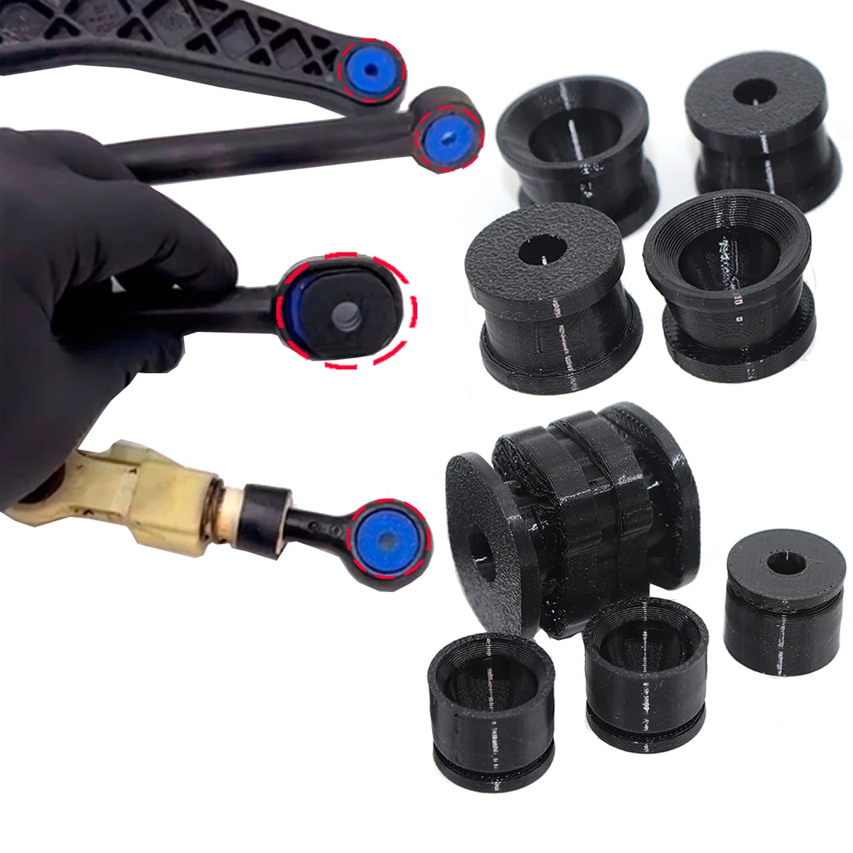 6 Speed Updated Manual Gearbox Shift Cable Linkage Control Bushing Selector Connect Bush Spare Repair For VW Amarok 2010-2022