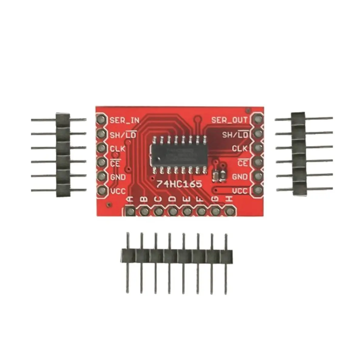 DC2-6V SN74HC165 Conversion Module SN74HC165N 8 Bit Shift Register Module 10 Input Channel Loads for DIY Projects