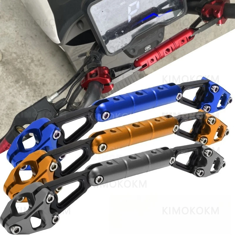 

Motorcycle Crossbar Handlebar Extender Light Lamp Bracket Phone Stand GPS Holder Moto Multifunctional Balance Lever Accessories