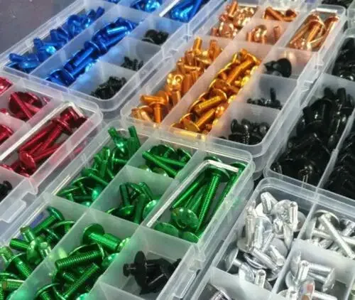 200x مجموعة مسامير هدية كاملة مسامير الجسم لهوندا ST1100 1990-2002 #6