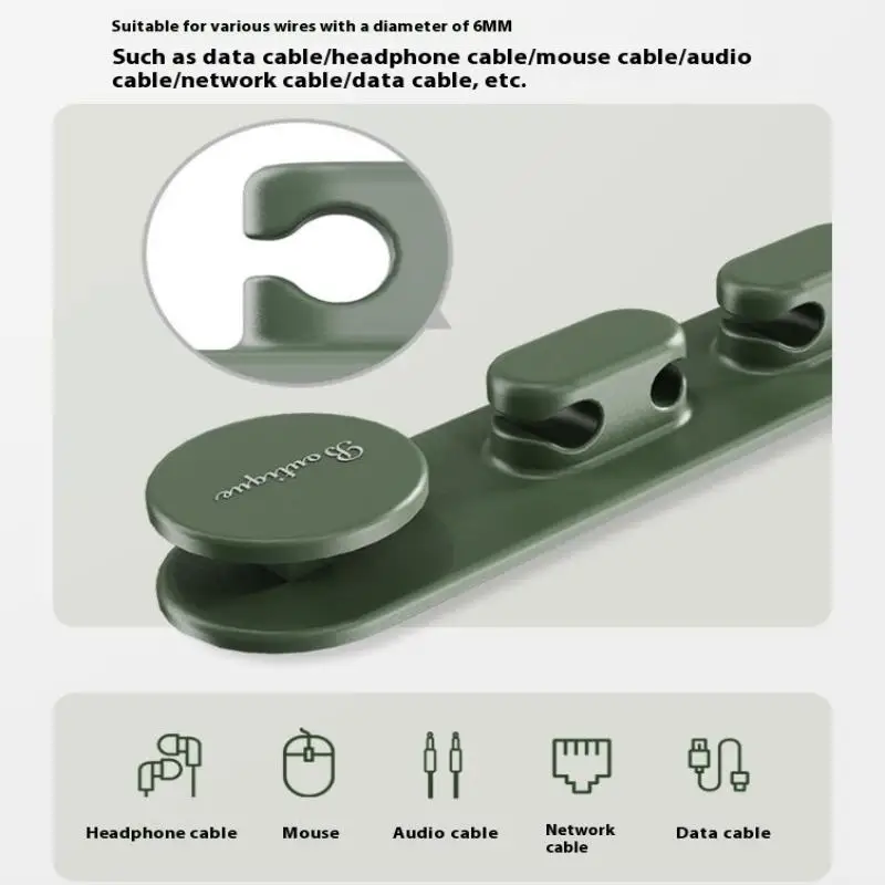 

Data Cable Paste Clip Desktop Organizer Cable Wrap Clip Cable Organizer Storage Organizer Cable Clip Data Cable Holder