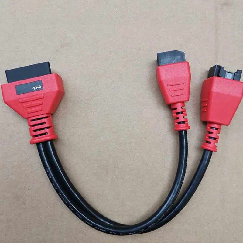 Cable adaptador OBD2 para FIAT/ALFA ROMEO, Cable adaptador de derivación OBD 12 + 8 SGW para Chrysler 12 8, funciona para LAUNCH X431, nuevo