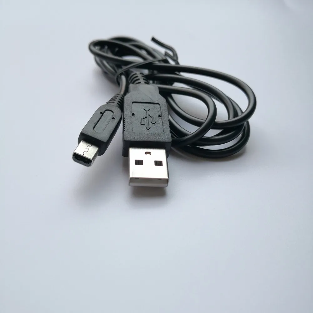 500PCS 1.2M USB Charger Cable for 3DSLL NDSI 2DS 3DSXL