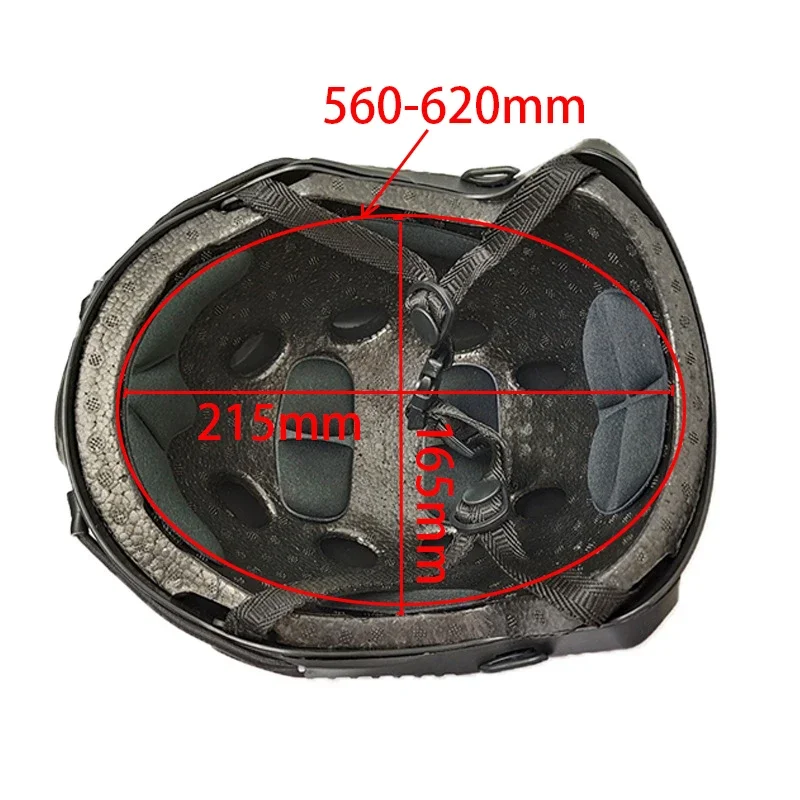 Casco de juego de guerra para Airsoft MH, Protección rápida para exteriores, ligero, militar, Paintball, caza y tiro