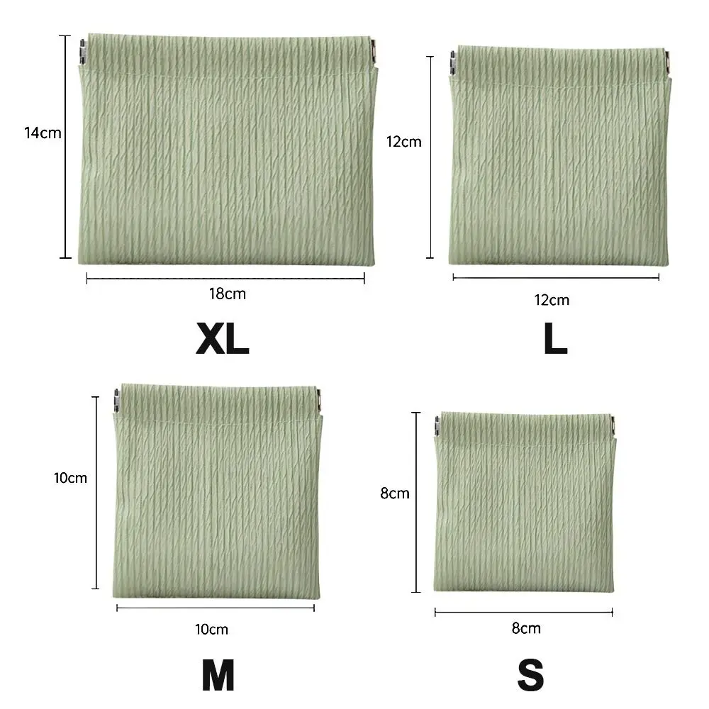 Modna Przenośna Kosmetyczka na Szminkę Mini Podróżna Torebka na Biżuterię Prosta Mała Torebka na Klucze dla Kobiet i Dziewcząt