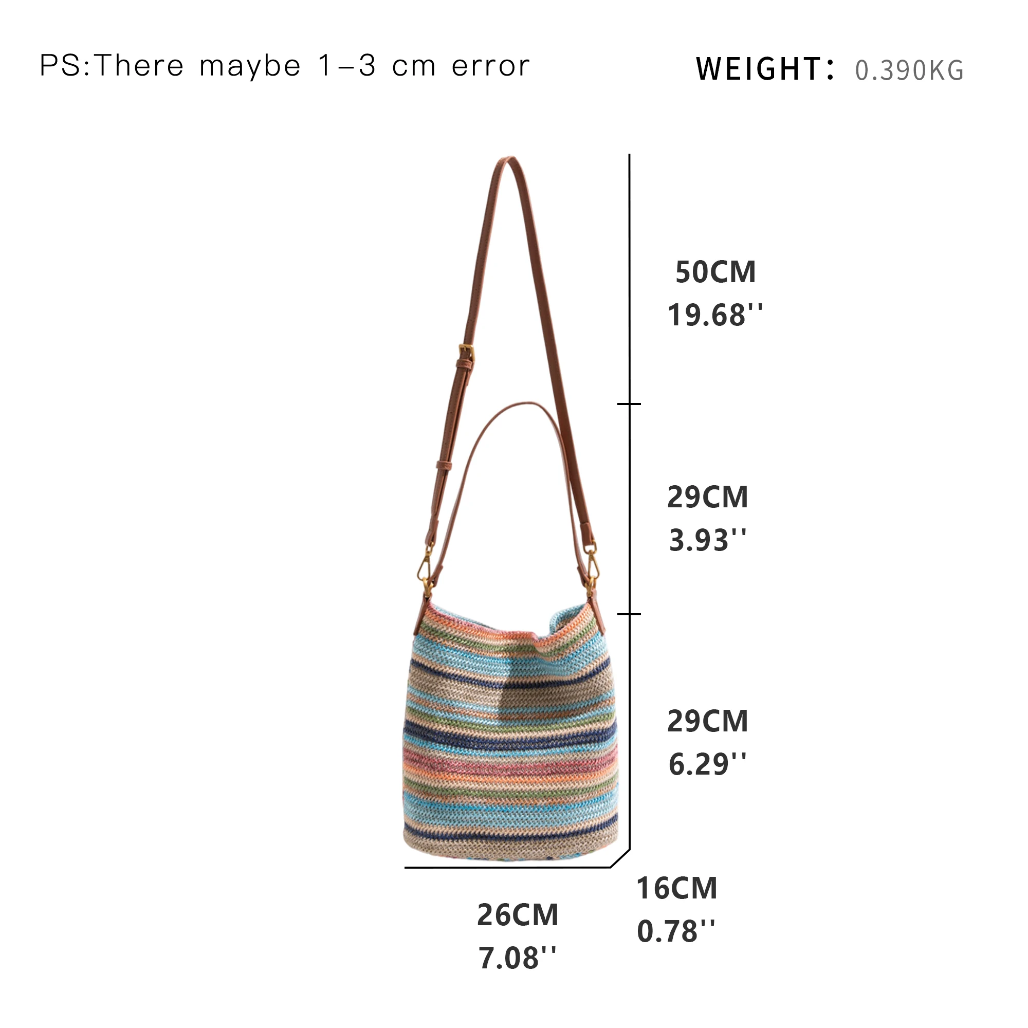 In Stock Colored Striped Tote Bag Leather Top Handle Daily Mobile Phone Wallet Korean Luxury Design Tote Bag Handbag
